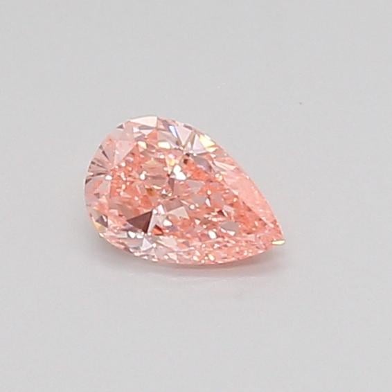 0.26 Ct. Fancy Vivid Pink Pear Lab Grown Diamond