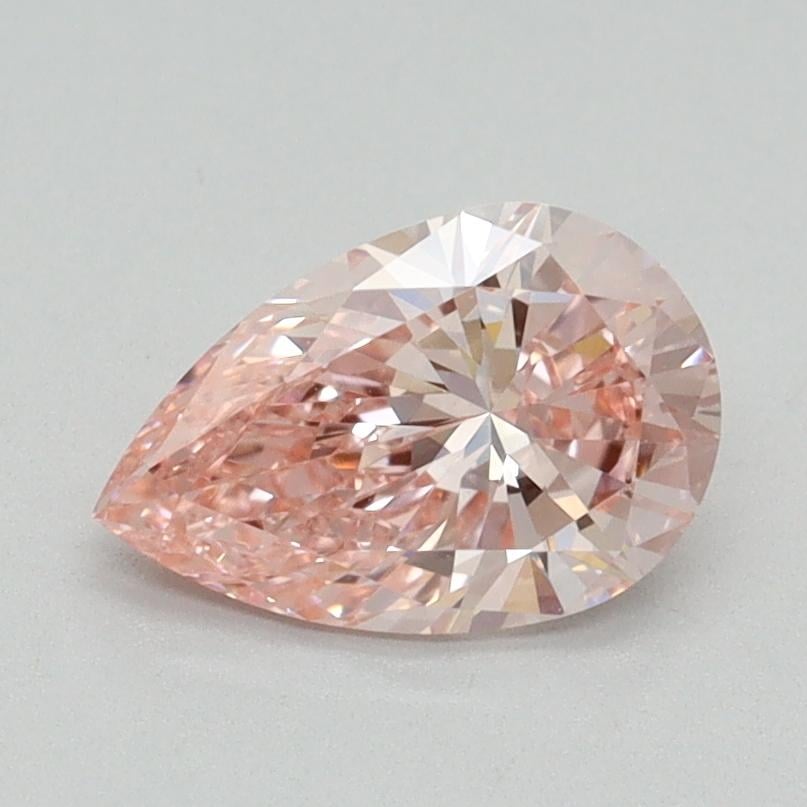 1.00 Ct. Fancy Intense Pink Pear Lab Grown Diamond