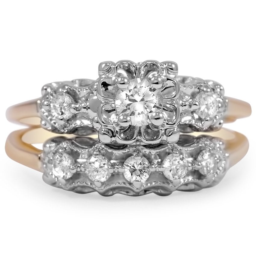 Retro Diamond Vintage Ring