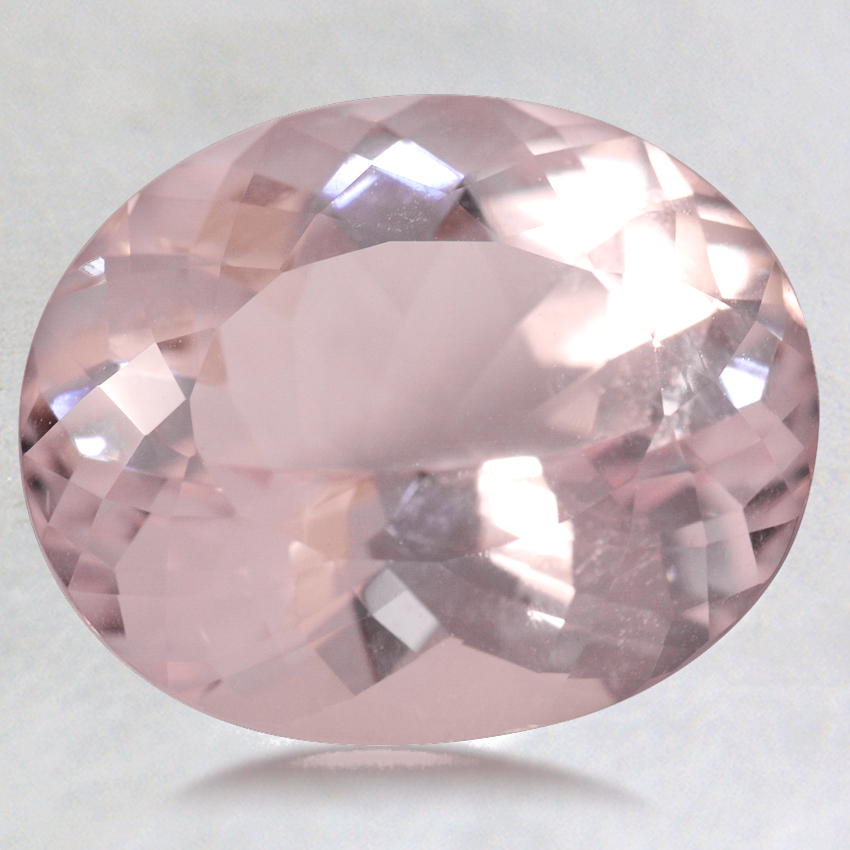 14x12mm Premium Pink Oval Morganite