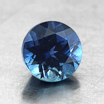 5.5mm Blue Round Sapphire