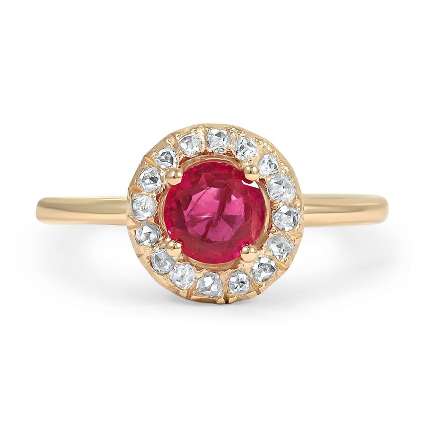 Victorian Ruby Vintage Ring
