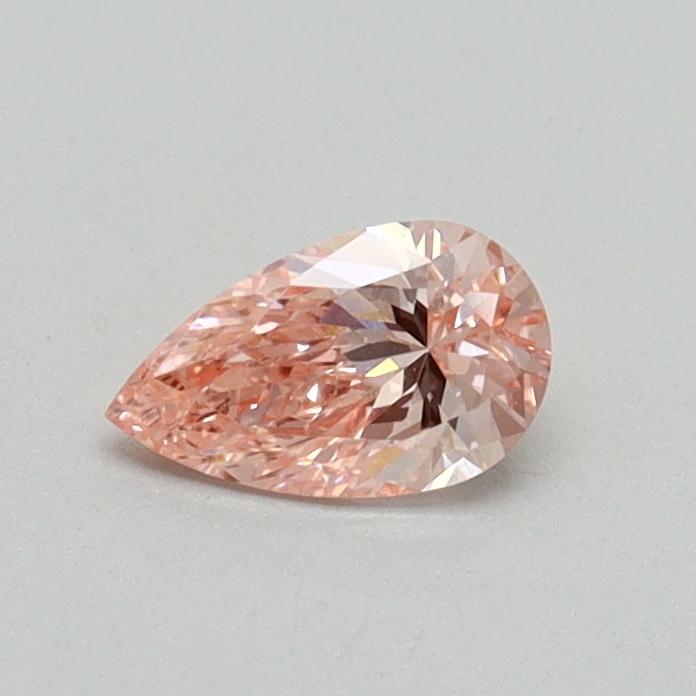 0.30 Ct. Fancy Vivid Pink Pear Lab Grown Diamond