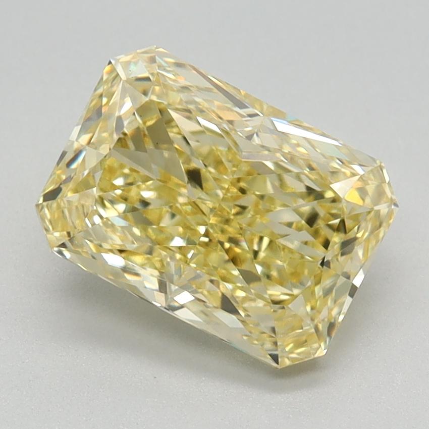 1.78 Ct. Fancy Vivid Yellow Radiant Lab Grown Diamond