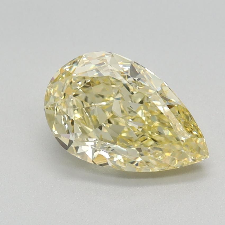 1.10 Ct. Fancy Intense Yellow Pear Lab Grown Diamond