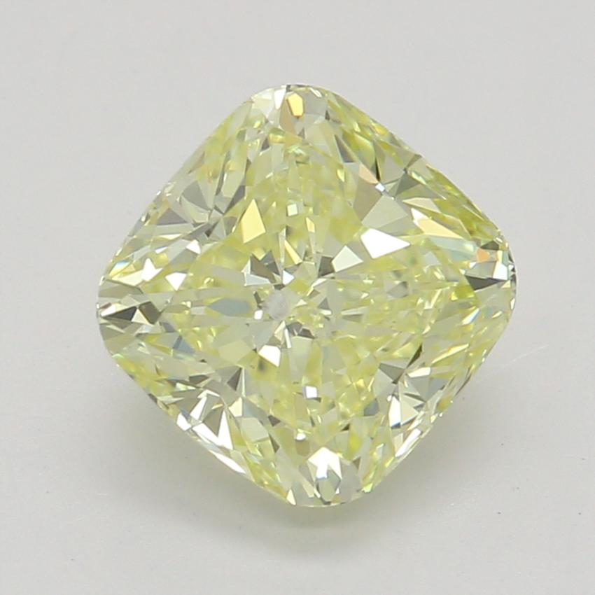 1.01 Ct. Fancy Yellow Cushion Diamond