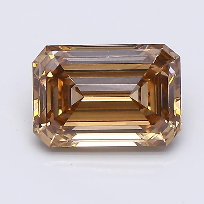 1.30 Ct. Fancy  Brown Emerald Lab Grown Diamond