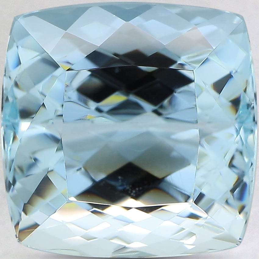12.4mm Cushion Aquamarine