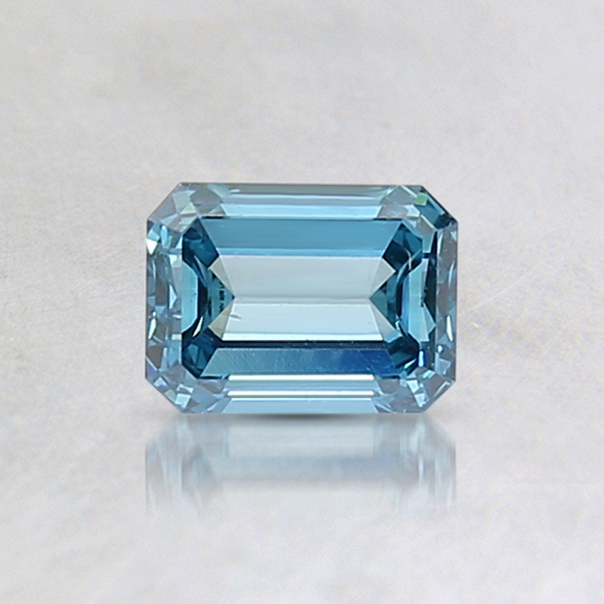 0.63 Ct. Fancy Deep Blue Emerald Lab Created Diamond