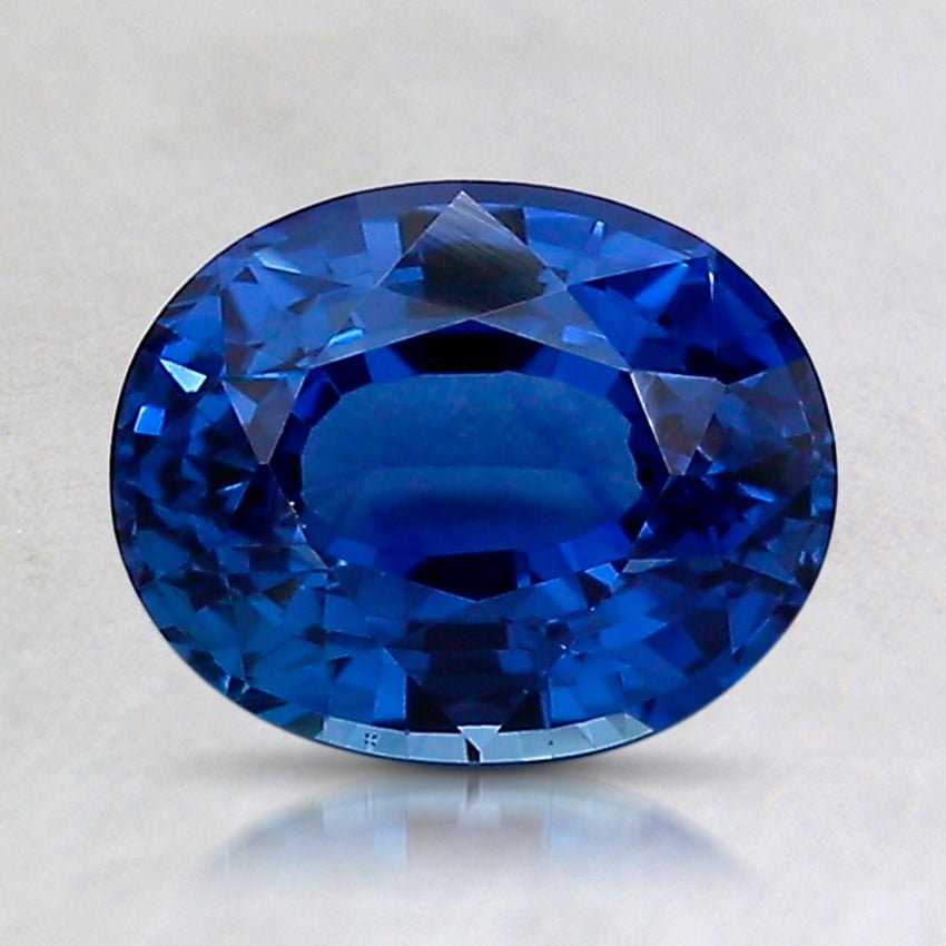 7.8x6.3mm Blue Oval Sapphire
