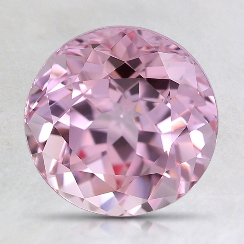 8mm Light Pink Round Lab Created Sapphire
