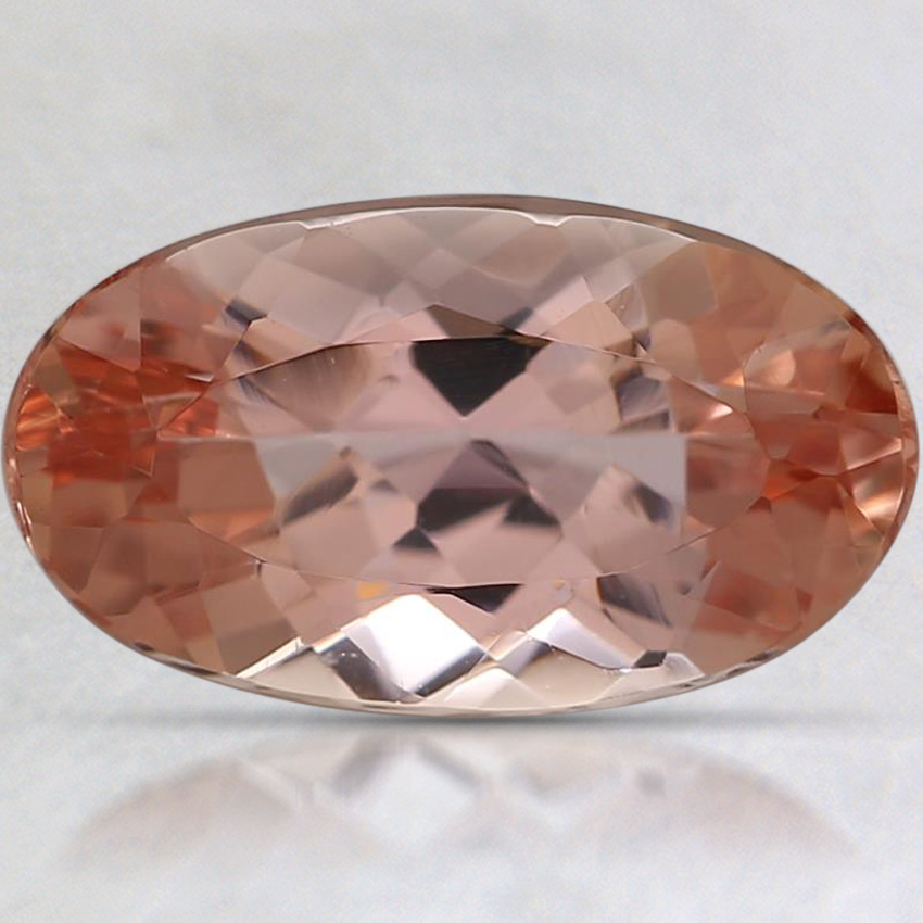 10.2x5.8mm Unheated Oval Imperial Topaz