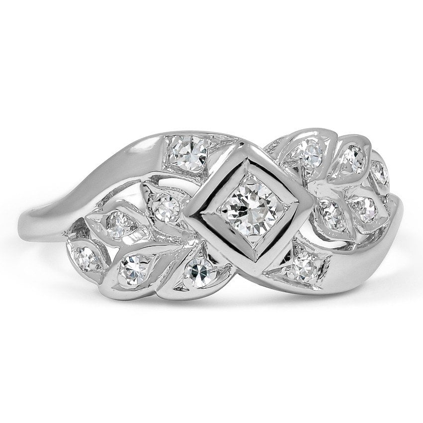 Retro Diamond Vintage Ring