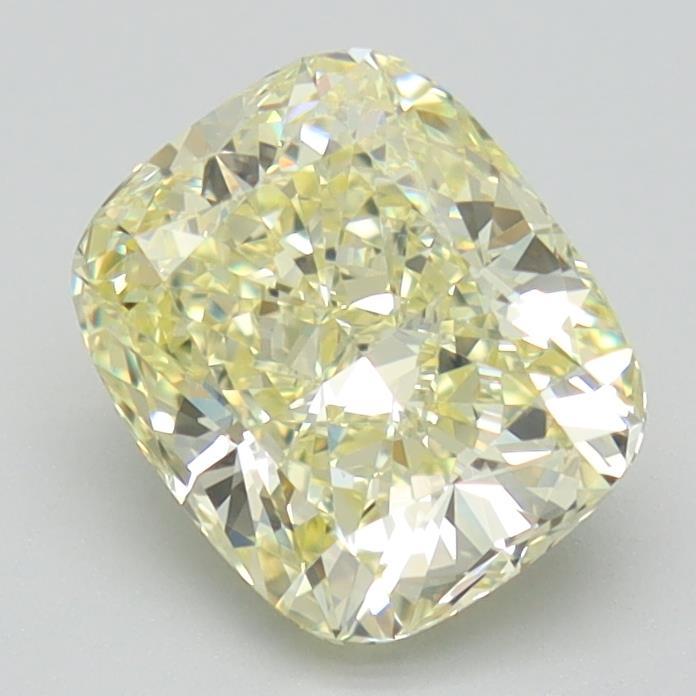 2.00 Ct. Fancy Yellow Cushion Lab Grown Diamond