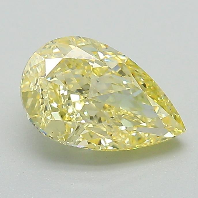 1.20 Ct. Fancy Intense Yellow Pear Lab Grown Diamond
