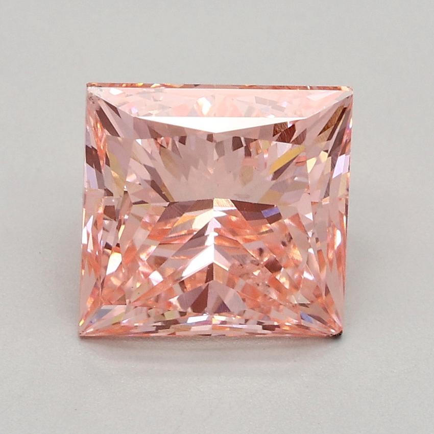 2.20 Ct. Fancy Intense Pink Princess Lab Grown Diamond