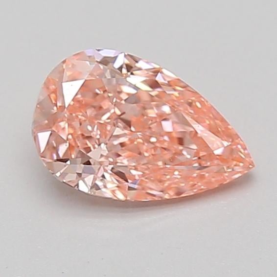 0.94 Ct. Fancy Vivid Pink Pear Lab Grown Diamond
