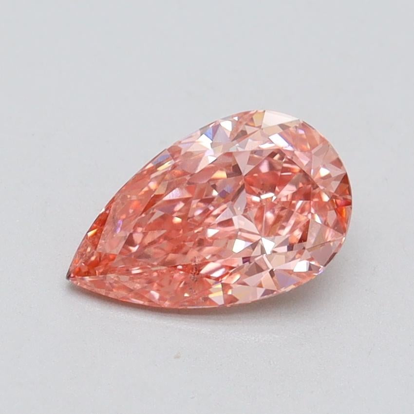 1.05 Ct. Fancy Vivid Pink Pear Lab Grown Diamond