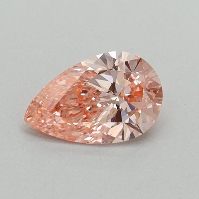 0.41 Ct. Fancy Vivid Pink Pear Lab Grown Diamond