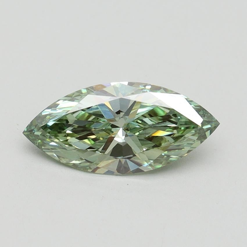 1.00 Ct. Fancy Intense Green Marquise Lab Grown Diamond