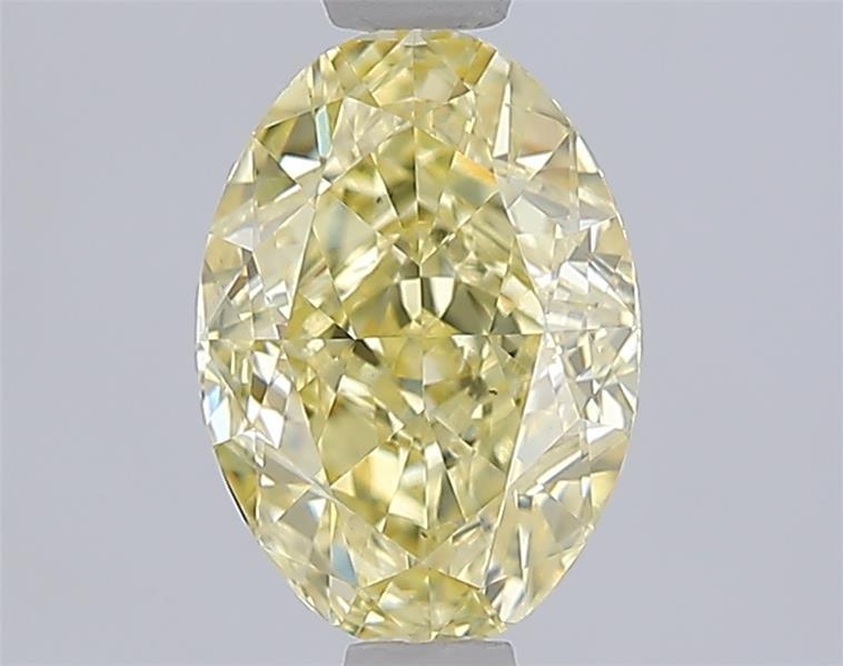 1.60 Ct. Fancy Intense  Yellow Oval Lab Grown Diamond