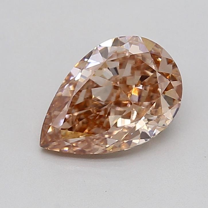 1.50 Ct. Fancy  Brown Pear Lab Grown Diamond