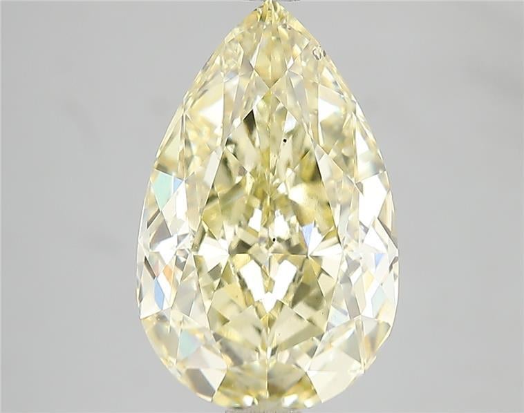 5.10 Ct. Fancy Intense Yellow Pear Lab Grown Diamond