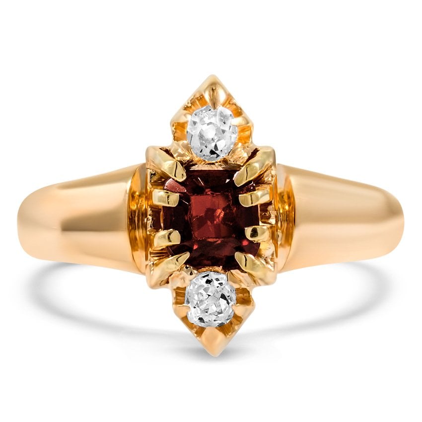 Victorian Garnet Vintage Ring