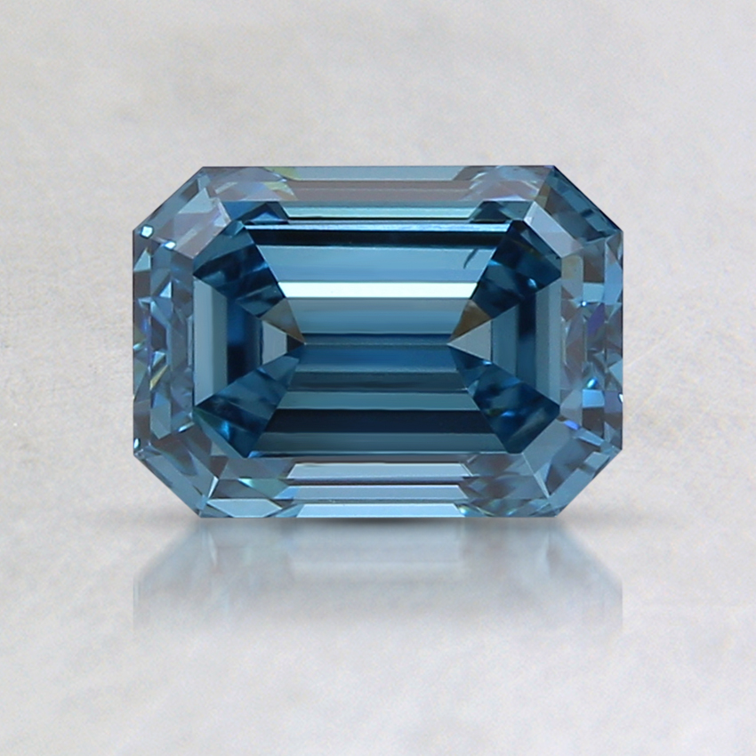 0.95 Ct. Fancy Blue Emerald Lab Grown Diamond