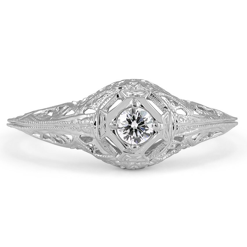 Edwardian Diamond Vintage Ring | Honoro | Brilliant Earth