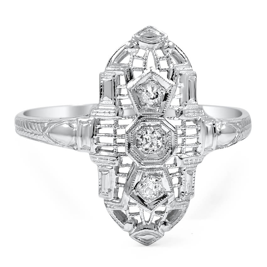 Art Deco Diamond Vintage Ring