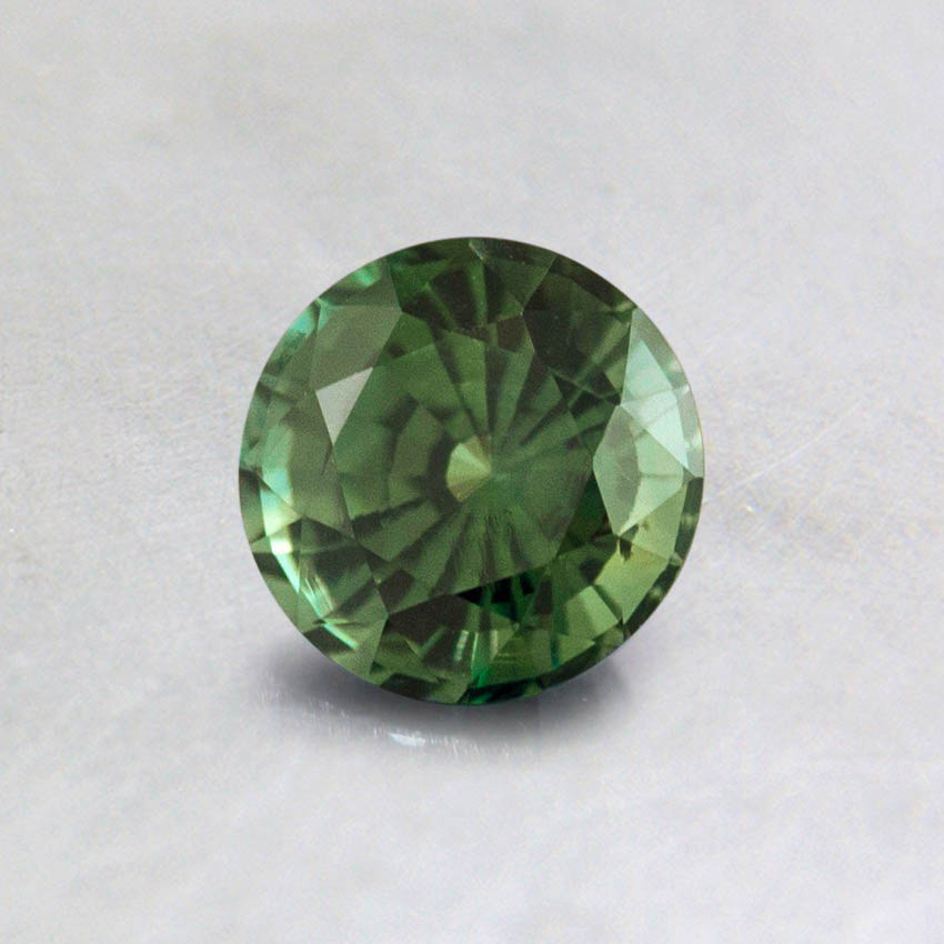 5mm Green Round Sapphire