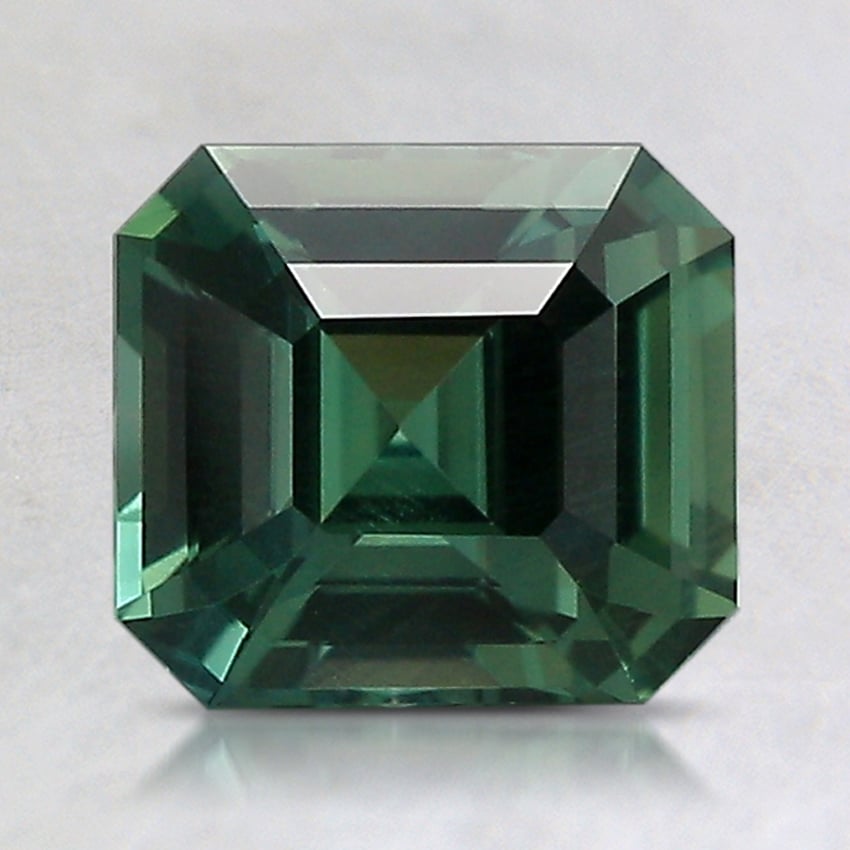 7.5x6.8mm Teal Emerald Sapphire