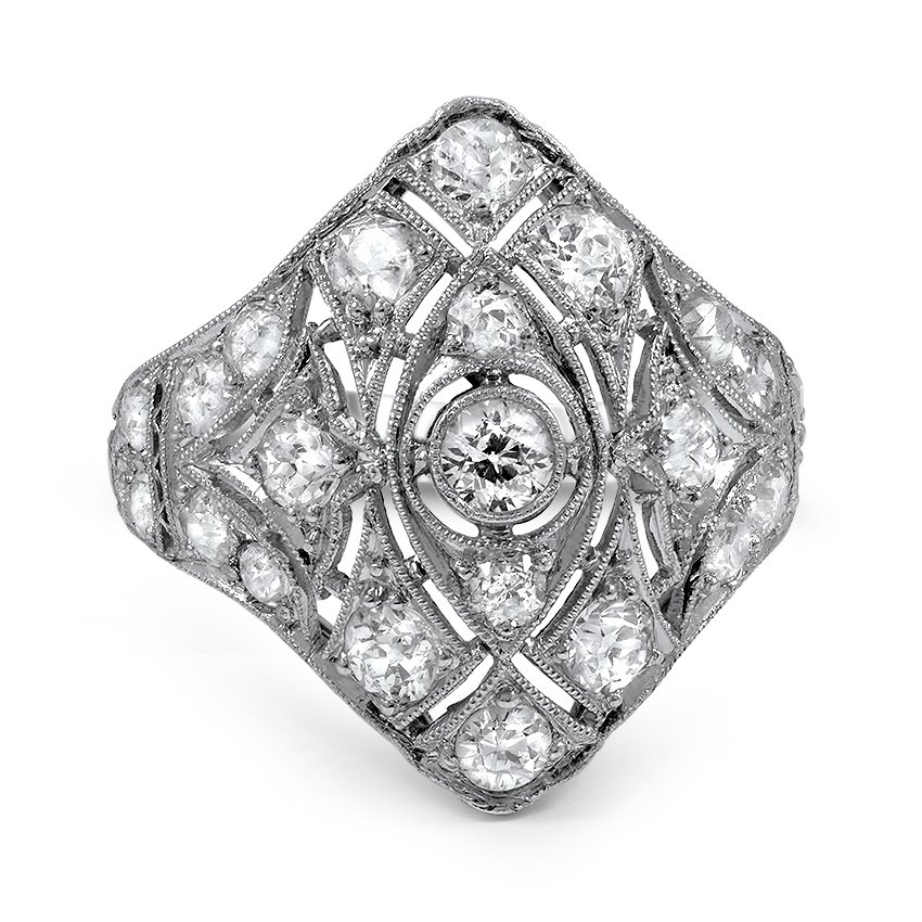 Art Deco Diamond Vintage Ring