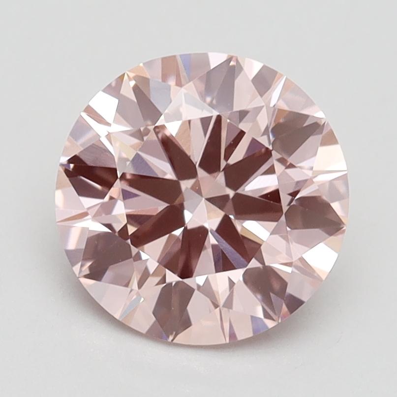 1.82 Ct. Fancy Intense Pink Round Lab Grown Diamond