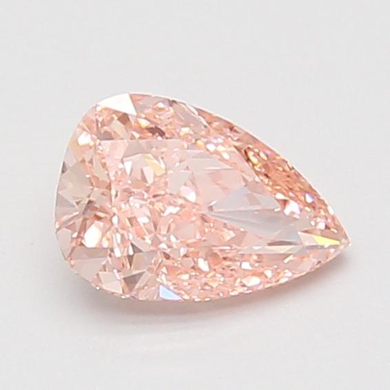 0.86 Ct. Fancy Vivid Pink Pear Lab Grown Diamond