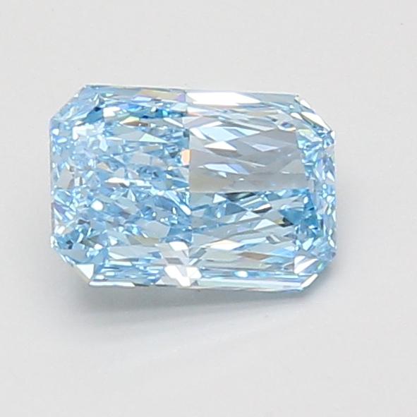 1.09 Ct. Fancy Vivid Blue Radiant Lab Grown Diamond