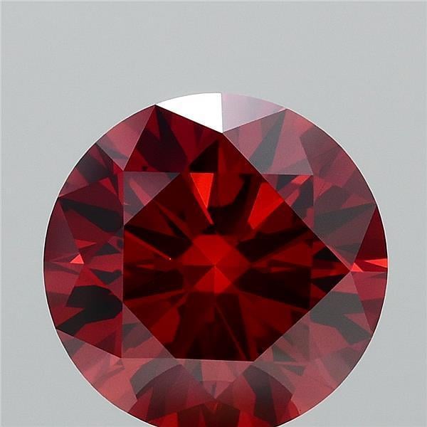 4.02 Ct. Fancy Brownish Orange Round Lab Grown Diamond