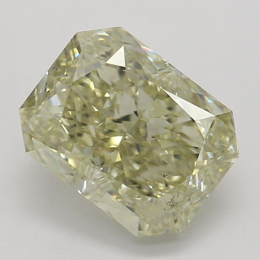 1.51 Ct. Fancy Brownish Greenish Yellow Radiant Diamond