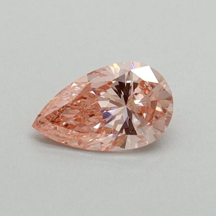 0.34 Ct. Fancy Vivid Pink Pear Lab Grown Diamond