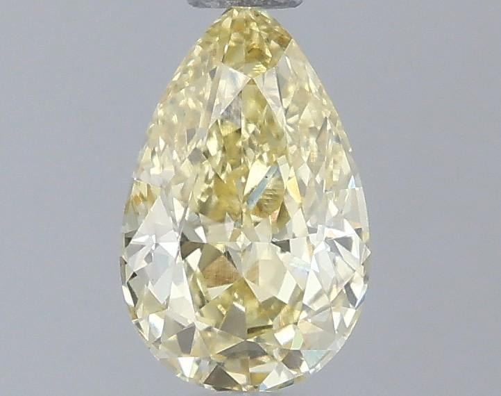 0.59 Ct. Fancy Yellow Pear Lab Grown Diamond