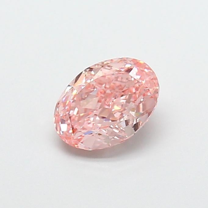 1.16 Ct. Fancy Vivid  Pink Oval Lab Grown Diamond