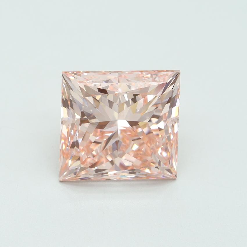 5.20 Ct. Fancy Intense Pink Princess Lab Grown Diamond
