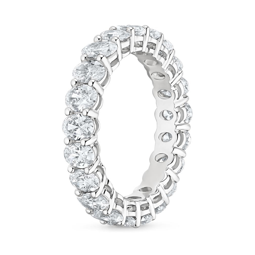 Oval Eternity Lab Diamond Ring (3 ct. tw.) - Brilliant Earth