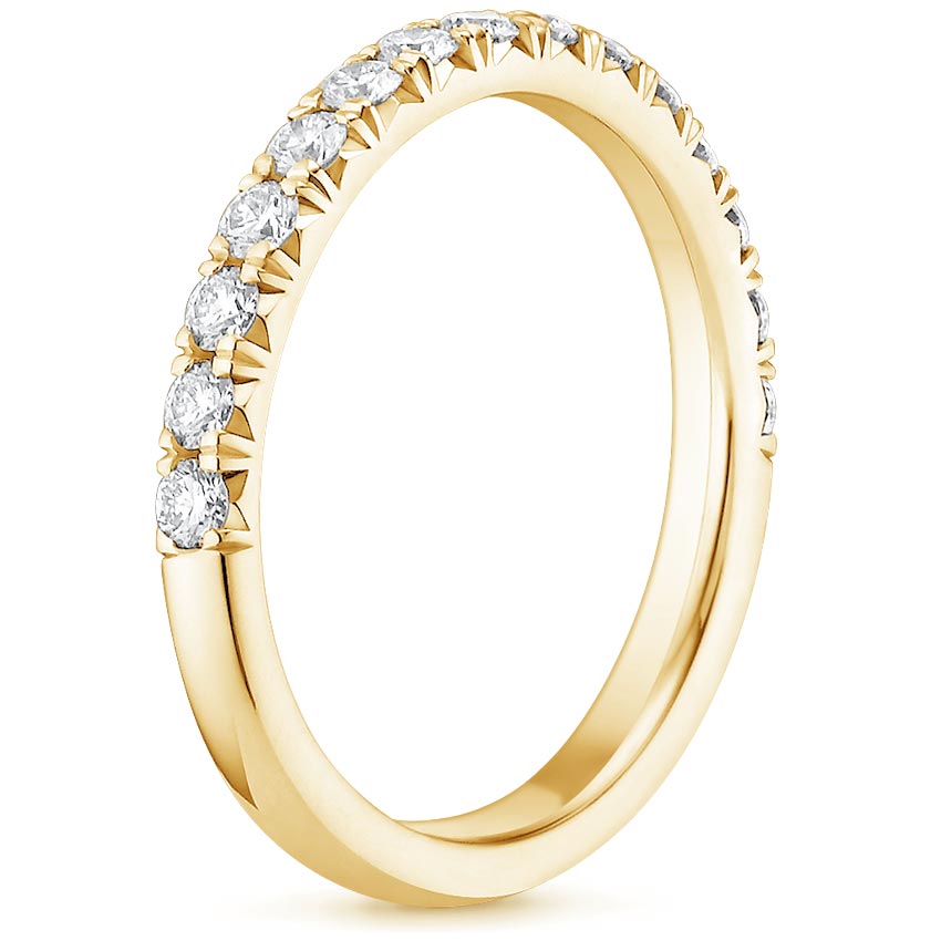 18K Yellow Gold Sienna Diamond Ring (1/2 ct. tw.), large side view
