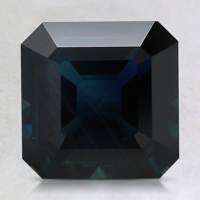 9.1mm Blue Asscher Australian Sapphire