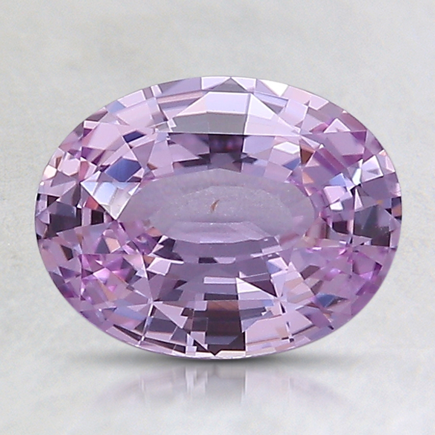 8.6x6.6mm Unheated Pink Oval Sapphire