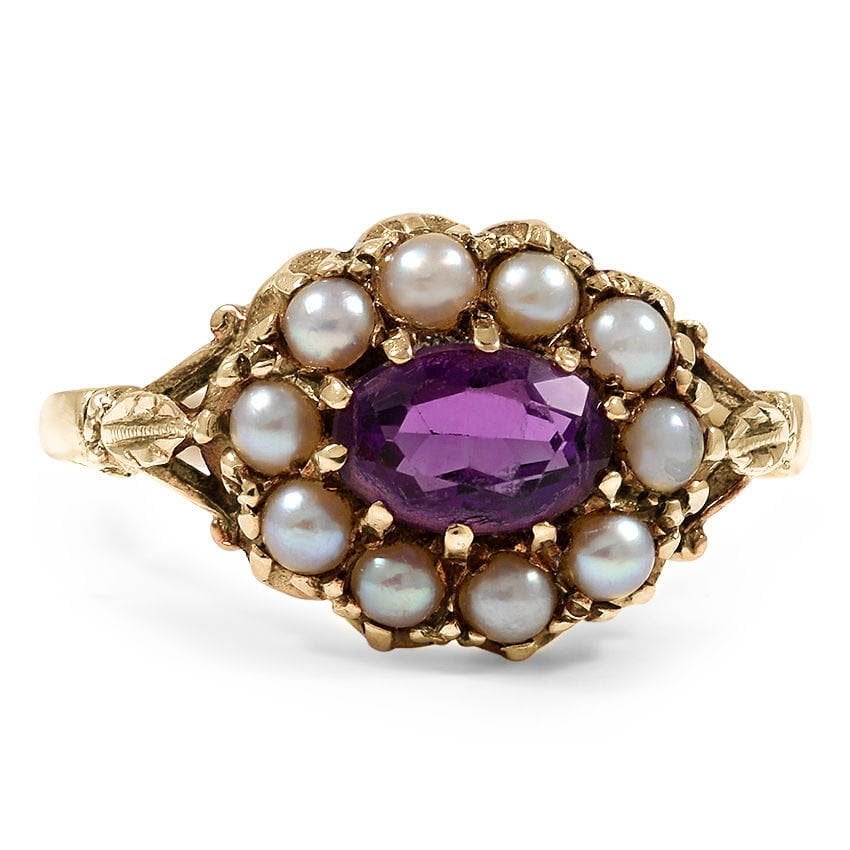 Victorian Amethyst Vintage Ring