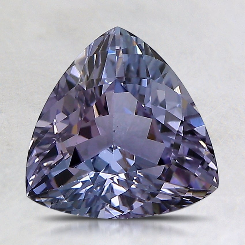 8.6x8.5mm Unheated Parti-Color Trillion Tanzanite