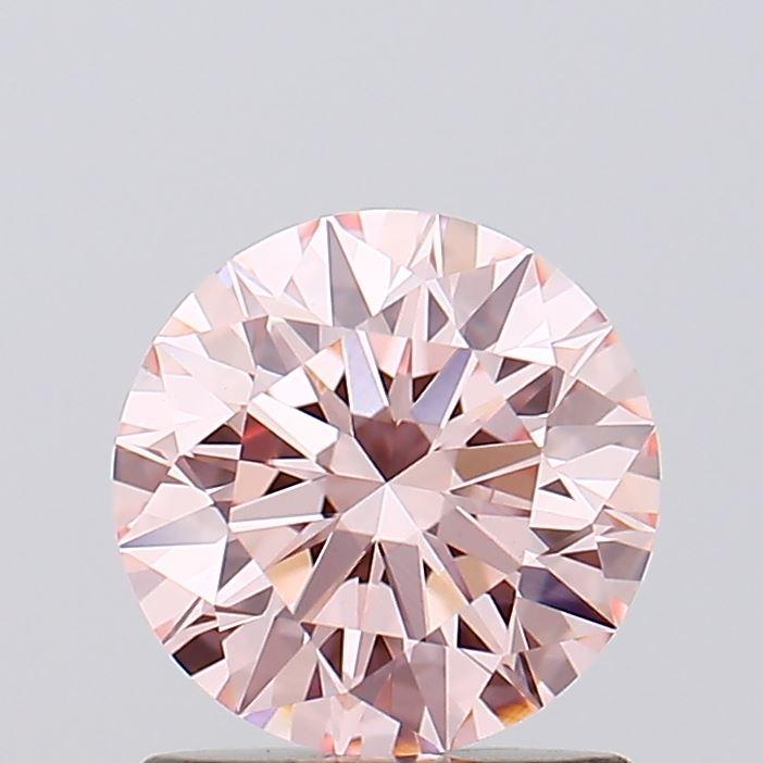1.06 Ct. Fancy Intense Pink Round Lab Grown Diamond